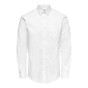 Camisa m/l blanco only & sons