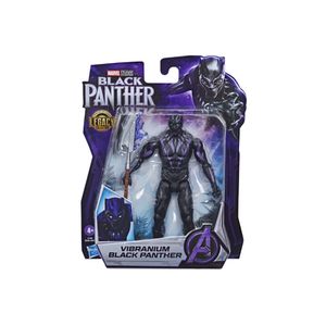 Figura black panther con accesorios hasbro