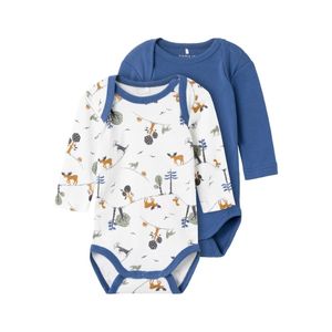Body Ml Pack*2 Azul Name It