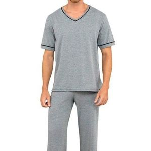Pijama Gris Largo Lupo