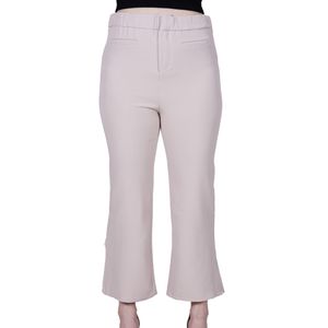 Pantalon beige cropped tiare