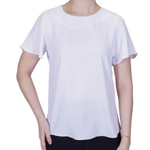 Blusa Blanca Milan Lori Ann Talle Plus