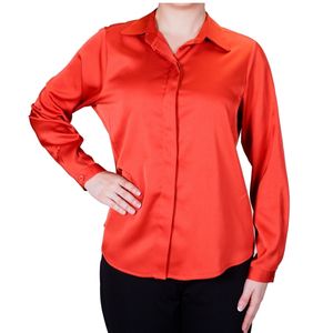 Camisa Ml Rojo Clasica L'Exclusif
