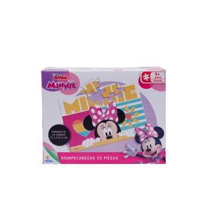 Rompezabezas 25 pzas estandar minnie ronda