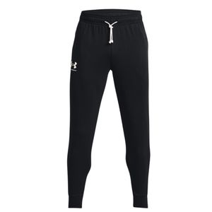 Pantalon negro terry c/ logo under armour