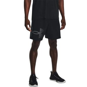 Short  Negro Woven Graphic Under Armour