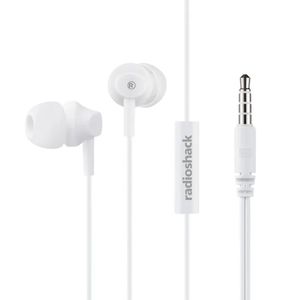 Audífonos in ear stereo blanco -33042 radio shack