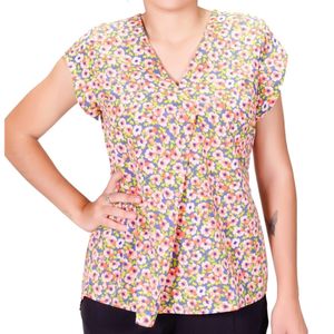 Blusa mc estampado tiare