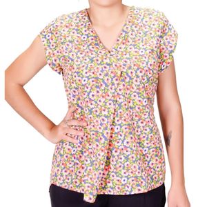 Blusa mc estampado tiare plus