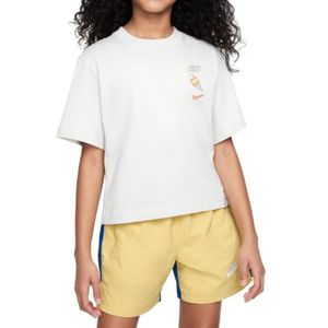 Remera Gs Blanco Nsw Graphic Nike