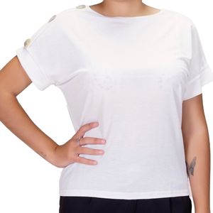 Blusa Mc Blanco Manga Japonesa Tiare
