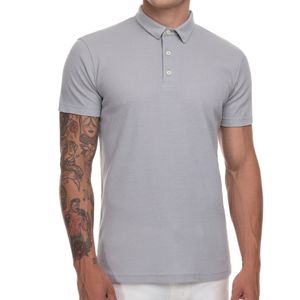 Polo Gris Textura Connection