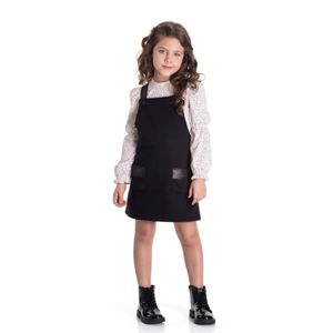 Conjunto Negro Salopete Tmx