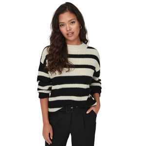 Sweater negro rayas jacqueline de yong