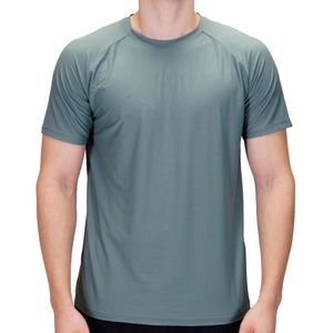 Remera verde olive desire to train grafiato davor