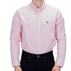 Camisa m/l salmon regatta