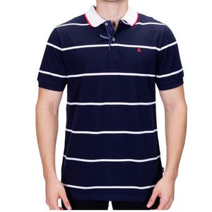 Polo Azul M. Rayas Regatta