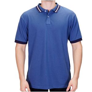 Remera Azul Polo New Green Plus