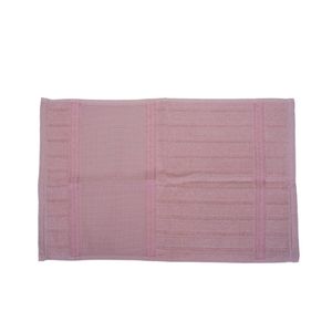 Toalla rosa visage 30x45 Bouton