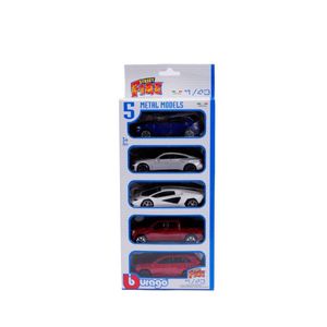 Bburago Street Fire 1:43 Set 5 Autos Eurekakids
