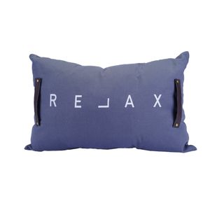 Almohadon Gris 60x40 Frases 3 Relax Boudica