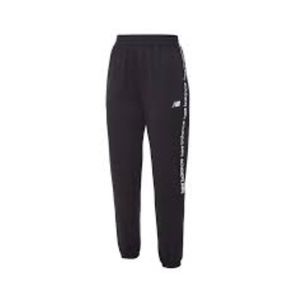 Jogger negro terry c/ cinta lat new balance