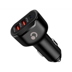 cargador de auto 20w dual usb - tipo c colo Player