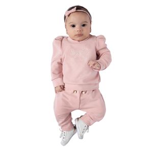 Conjunto Rosa Perola Tmx