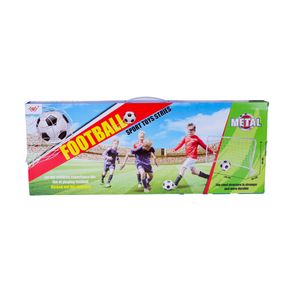 Arco De Futbol Con Pelota E Inflador