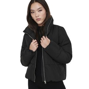 Campera Negra Jacqueline De Yong Plus