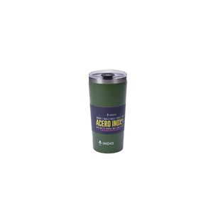 Vaso verde 550ml c/abridor termico indio