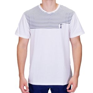 T-shirt blanco ted lapidus