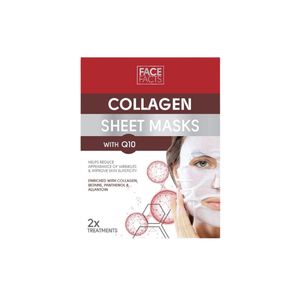 Collagen & q10 sheet mask face facts