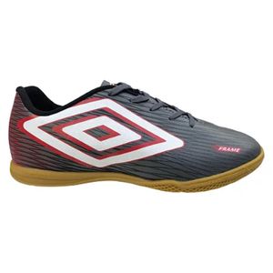 Botin salon gris / blanco / bordo frame umbro