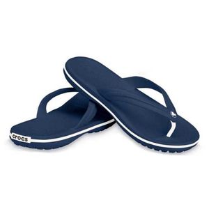 Zapatilla azul m. croband flip crocs