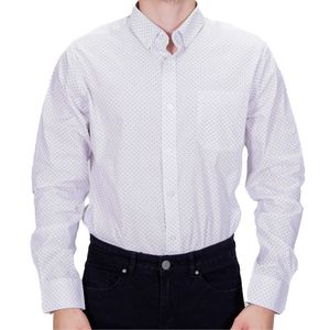 Camisa M/L Blanco Dis. New Green Plus