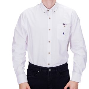 Camisa m/l blanco regatta