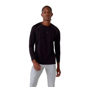 Remera ml negro. termo slim fila