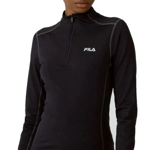 Remera ml negro. c/ cierre performa skin fila