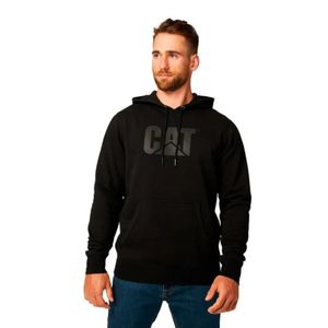 Canguro Negro Con Bolsillo Y Capucha Caterpillar