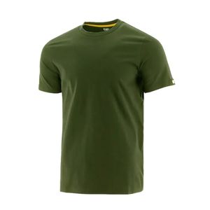 Remera verde basic essential CATERPILAR