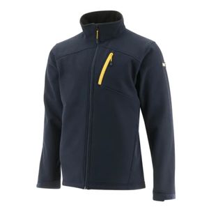 Campera Azul M. Essential Softshell Caterpilar