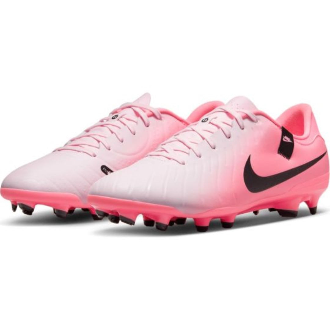 Botin campo rosa tiempo nike