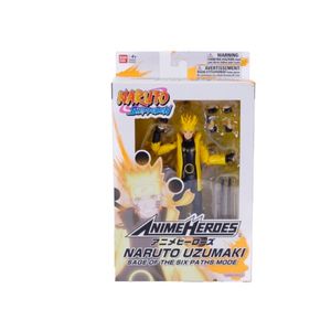 Naruto Figura De 9"  Uzumaki Naruto Sage  Bandai