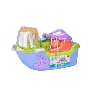 Barquito De Playa 8pzas Indatoys