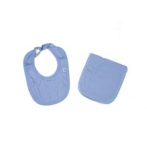 Set 2 Babero Y Babita Celeste Niccolini