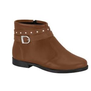 Bota inf. marron  berlim c/detalle MOLEKINHA