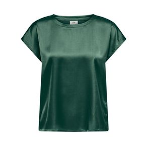 Blusa mc verde satinada JACQUELINE DE YOng