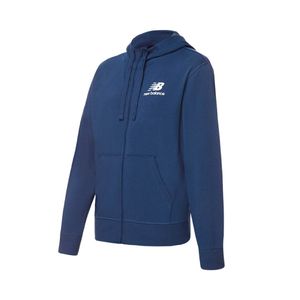 Campera azul m. terry essentials logo NEW BALANCE