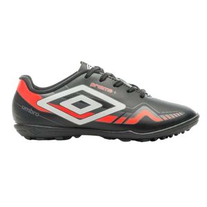 Botin todoterreno negro / coral prisma. umbro